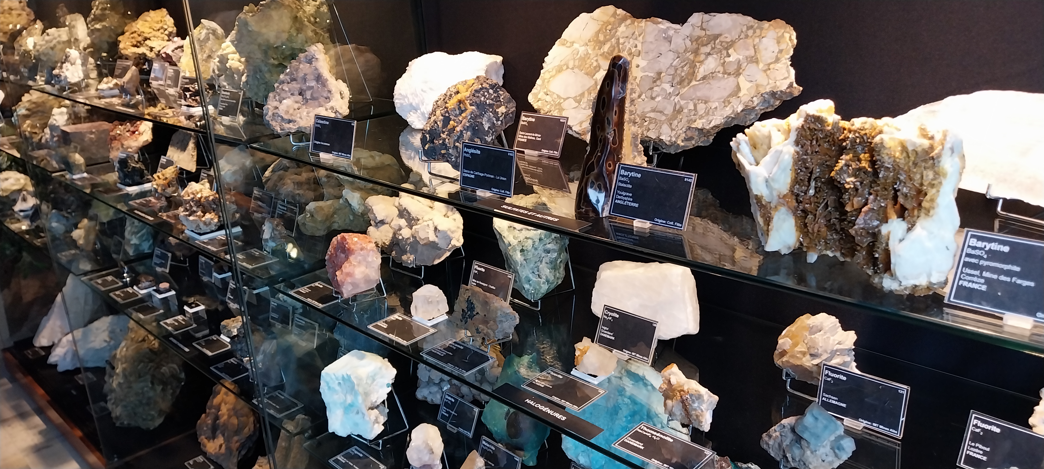 collection minéralogique